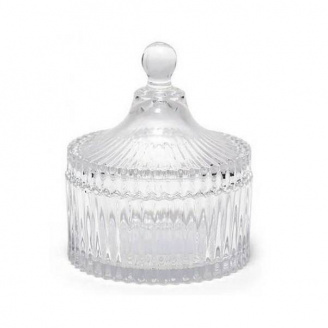Цукровиця з кришкою Прозорий купол 250 мл OLens O102-64
