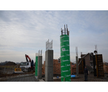 Картонная опалубка колон одноразовая 200-600 мм