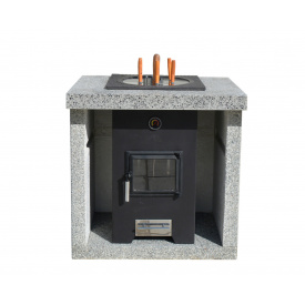 Казан тандыр «Гарден Шеф» Мрамор кремовый