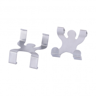 Набір крючків 2 шт на двері з нержавіючої сталі Kamille KM-8847