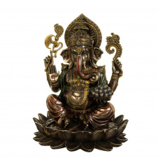 Статуетка декоративна Ганеш - Бог мудрості та благополуччя Veronese AL74249