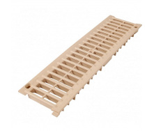 Решітка Nicoll CONNECTO GRL77S, А-15 бежева для водовідвідних лотків 