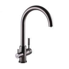 Змішувач для кухні під осмос Globus Lux Lazer GLLR-0333-11-GRAPHITE графіт
