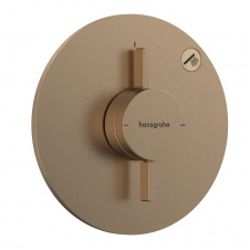 Змішувач для душу Hansgrohe DuoTurn S на 1 функцію шліфована бронза (75618140)