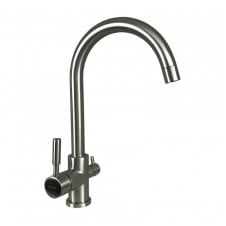 Змішувач для кухні під осмос Globus Lux Lazer GLLR-0333-8-StSTEEL сталь