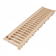 Решітка Nicoll CONNECTO GRL77S, А-15 бежева для водовідвідних лотків 