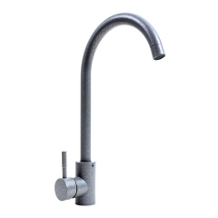 Змішувач кухонний Platinum 56 B NESP (3008 А) сірий металік Київ