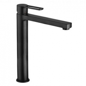 Змішувач для умивальника Paffoni Ringo RIN 081 NO високий, без донного клапана, чорний матовий