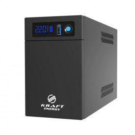 Джерело безперебійного живлення Kraft KRF-1200VA/720W(LED)LiFePO4 UPS (42-00166)