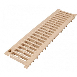 Решітка Nicoll CONNECTO GRL77S, А-15 бежева для водовідвідних лотків 