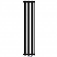 Дизайнерський вертикальний радіатор Irsap Tesi 3 Cod.50 2000x360 Black