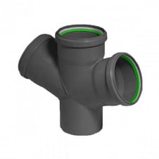 Хрестовина каналізаційна ASG HTR 75/75/75 67,5°