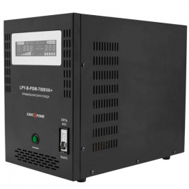 Джерело безперебійного живлення LogicPower 48V LPY-B-PSW-7000VA+(5000Вт)10A/20A з правильною синусоїдою
