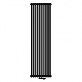 Дизайнерський вертикальний радіатор Irsap Tesi 2 Cod.50 1800x450 Black