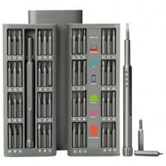 Викрутка зі змінними насадками UKC 7344 48 насадок сіра Одеса