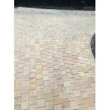 Брусчатка пиляна з піщаника 10*10*5