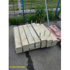 Бордюр пиляний піщаник