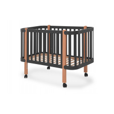 Ліжечко для немовлят Казка-2 (69 × 126 см, темно-сірий)