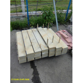 Бордюр пиляний піщаник