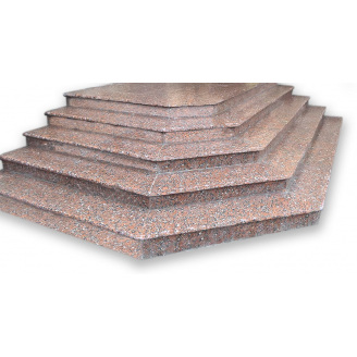 Сходи гранітні червоні