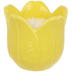 Интерьерный подсвечник Bona Yellow Tulip diameter 9 см (DP261644) Хмельницкий