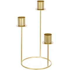 Декоративный подсвечник Bona 12х12х23 см Gold (DP262396) Умань
