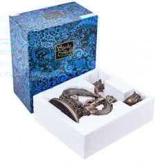 Подсвечник-фигурка Veronese Ангелок Cherub 23.5 см Коричневый (AL229083) Киев