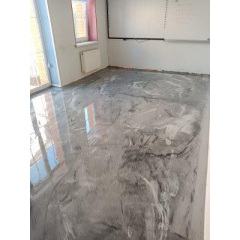 Наливной пол EPOXY FLOOR (эпоксидная композиция), серый цвет комплект 23 кг Чугуев
