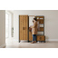 Прихожая модульная Tobi Sho Альто ПЛ/4 в стиле Лофт с зеркалом, 2180x350x1900 мм Файервуд Львов