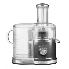 Центрифужная соковыжималка настольная KitchenAid 5KVJ0333EMS , 2 скорости, серебряный медальон