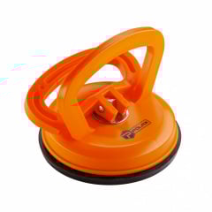 Держатель-присоска для стекла и плитки Polax одинарная 115 мм Оранжево-черный (37-186) Косов