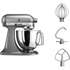 Миксер планетарный KitchenAid 5KSM125ECU 300 Вт 4,8 л серебристый Косів
