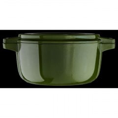 Кастрюля с крышкой-гриль, чугунная KitchenAid KCPI60CRIG Professional Cast Iron, 3,8 л, 24см Киев