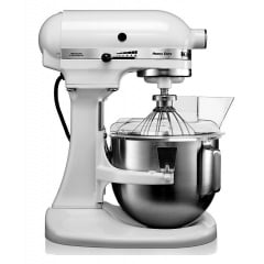 Профессиональный планетарный миксер KitchenAid Heavy Duty 5KPM5EWH, 4.8 л, белый Київ