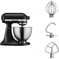 Миксер KitchenAid 4,3 л 5K45SSEBM (черный матовый) Миколаїв