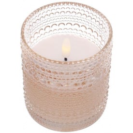 LED-свічка BonaDi 9x10 см Pink (DP231243)