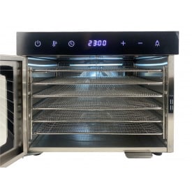 Дегидратор профессиональный Tekhniko DH-06H-BK (6 лотков) черный