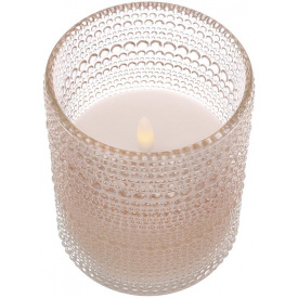 LED-свічка BonaDi 10x13 см Pink (DP231244)