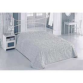 Плед-покривало Aksu Євро 220х240 см Сірий (DP70736)