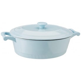 Кастрюля чугунная KitchenAid 5,7 литра гусятница KCTI60CRGB 8,4кг