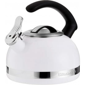 Чайник KitchenAid KTEN20CWH 2.0-Quart Kettle with C Handle and Trim Band - White