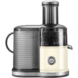 Соковыжималка для овощей и фруктов KitchenAid 5KVJ0332EAC, настольная, 2 скорости, бежевая