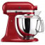 Миксер планетарный настольный KitchenAid Artisan с чашей 4.8л 5KSM175PSEER с двумя чашами Красный Київ