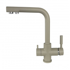 Змішувач для кухні під осмос Globus Lux Lazer GLLR-0888-4-COLORADO бежевий матовий