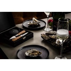 Подарунковий набір для устриць Style de Vie Luxury Line 19x18x6 см (OesterOliveGift) Володарськ-Волинський