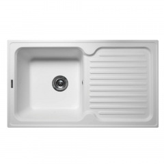 Кухонна мийка Miraggio Orlean 861х496, білий Київ