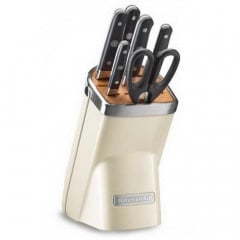 Набір ножів KitchenAid KKFMA07AC, 7 предметів, бежевий Мелітополь