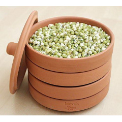 Глиняні горщики для пророщування Hawos Toni Clay Sprouter Доманівка