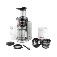 Соковижималка KitchenAid Artisan 5KVJ0111EMS повільна шнекового типу, срібний медальйон Киев