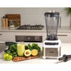 Блендер професійний BioChef Atlas Power Blender (Stainless Steel) - самий безшумний супер блендер, білий Чернівці